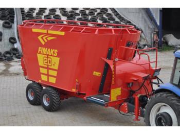 Fimaks Futtermischwagen 20m3 FMV 20 F/ feeding mixer / wóz paszowy - Carro miscelatore