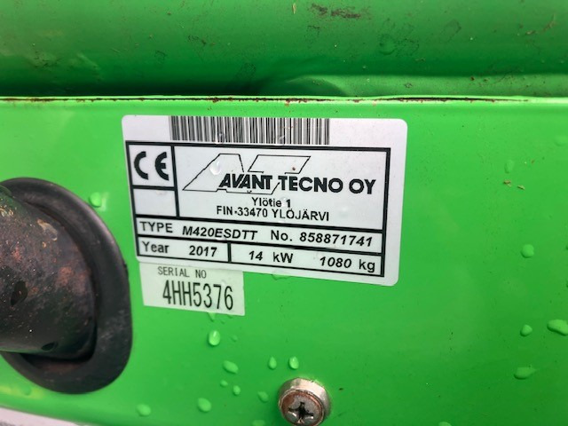 Pala articolata AVANT 420 loader
