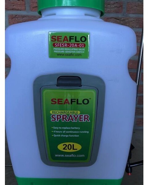Polverizzatore portato Seaflo Accu rug spuit, 20 liter: foto 2
