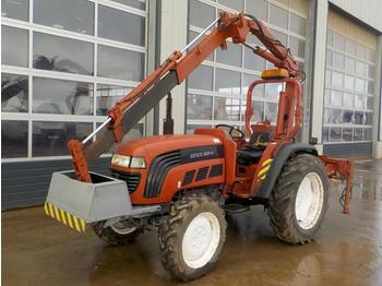  2006 Foton 4WD Tractor, Front Weights, Rear Mounted Crane - Trattore