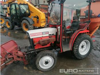  Gutbrod 4WD Compact Tractor, Snow Blade, Spreader, Brush, Lawn Mower, Full Cab - Trattore piccolo