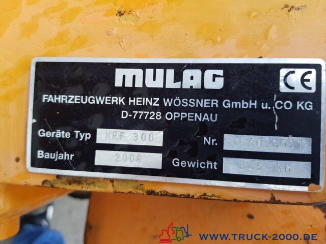 Braccio decespugliatore Unimog Mulag MRF 300 Schlegelmähkopf MS + Ausleger: foto 6