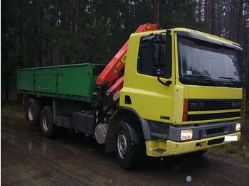 Daf 75 300 + crane - Autogru