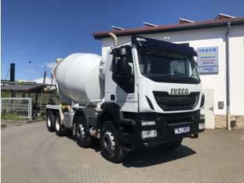 Betoniera Iveco TRAKKER AD340T41B 8x4 Betonmischer Stetter 9m³
