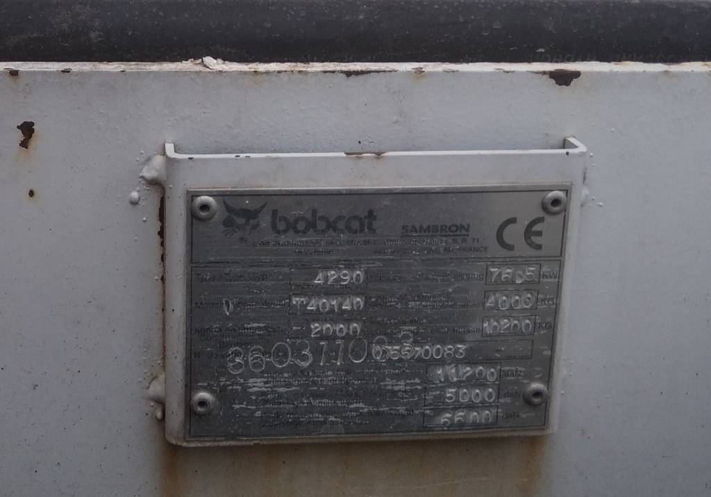 Perforatrice direzionale Bobcat T 40140: foto 20