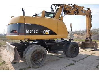 Escavatore gommato CATERPILLAR CAT M316C: foto 1