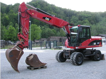Escavatore gommato CATERPILLAR M316D POWERTILLT 2 buckets: foto 1