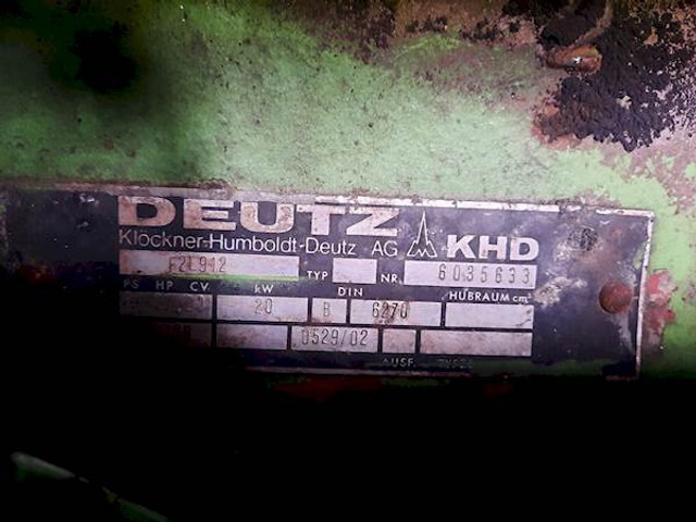 Compressore d'aria Deutz F2L912: foto 6