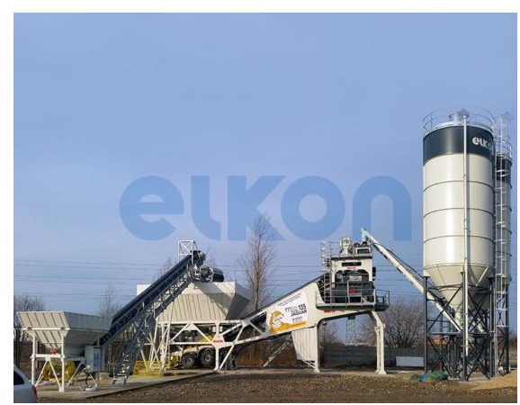 Impianto di calcestruzzo ELKON Elkon MOBILE MASTER-135 JAGUAR110 m³/godz: foto 4