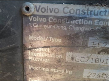 Escavatore cingolato VOLVO 210EC