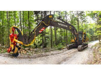 Escavatore cingolato VOLVO EC210B + WOODY 60