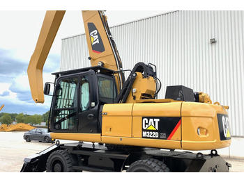 Escavatore gommato Caterpillar M322D MH