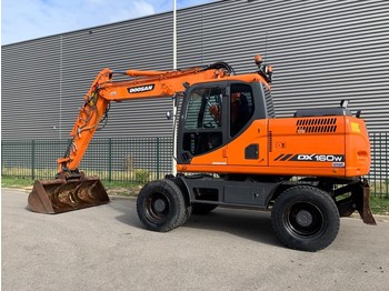 Escavatore gommato Doosan DX 160 W Graafmachine
