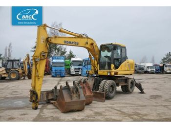 Escavatore gommato KOMATSU PW140