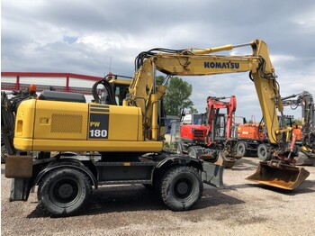 Escavatore gommato KOMATSU PW180-7
