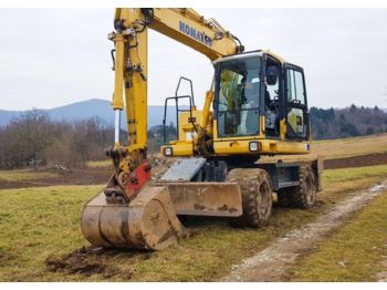 Escavatore gommato KOMATSU PW180-7