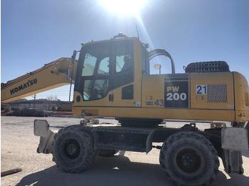 Escavatore gommato KOMATSU PW 200-7E0