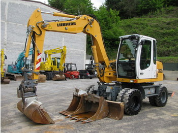 Escavatore gommato LIEBHERR A309 POWERTILLT 3 buckets