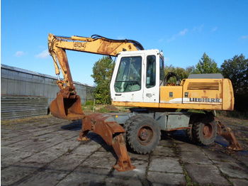 Escavatore gommato LIEBHERR A904 Litronic