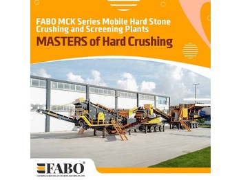 Frantoio mobile nuovo FABO MCK-110 MOBILE CRUSHING & SCREENING PLANT | JAW+SECONDARY: foto 1