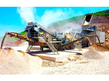 Frantoio mobile nuovo FABO PRO-150 MOBILE CRUSHING SCREENING PLANT WITH WOBBLER FEEDER: foto 1