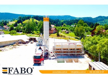 Impianto di calcestruzzo nuovo FABO SKIP SYSTEM CONCRETE  BATCHING PLANT | 110m3/h Capacity: foto 1