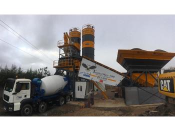 Impianto di calcestruzzo nuovo FABO TURBOMIX-100 Mobile Concrete Batching Plant: foto 1