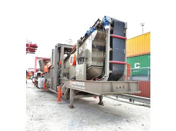 Constmach 60-80 tph Mobile Impact Crusher | Tertiary+Primary Jaw Crusher - Frantoio mobile