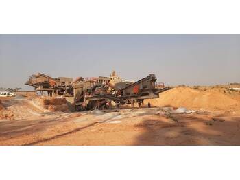 Constmach Mobile Jaw and Vertical Impact Crusher Plant 80 TPH - Frantoio mobile