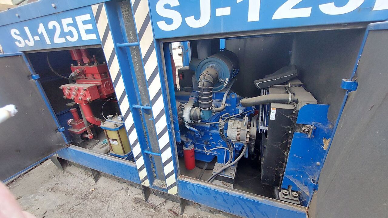 Battipalo GIKEN GIKEN SJ-125e piler water jet system pump jetting pres-in for silent piler no kowan still worker cutter cutting: foto 9