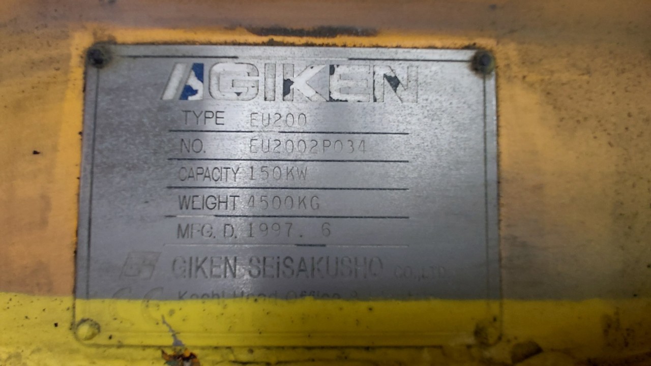 Battipalo GIKEN ZP-150 Z-Piler hydro-press pile driver silent piler machine no kowan still worker hydropress: foto 13