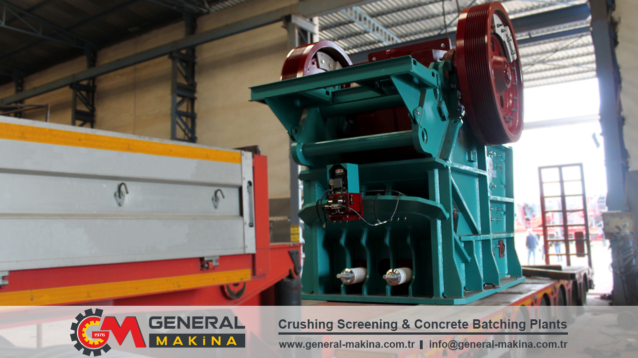 Frantoio a mascelle nuovo General Makina High Quality Jaw Crusher: foto 16