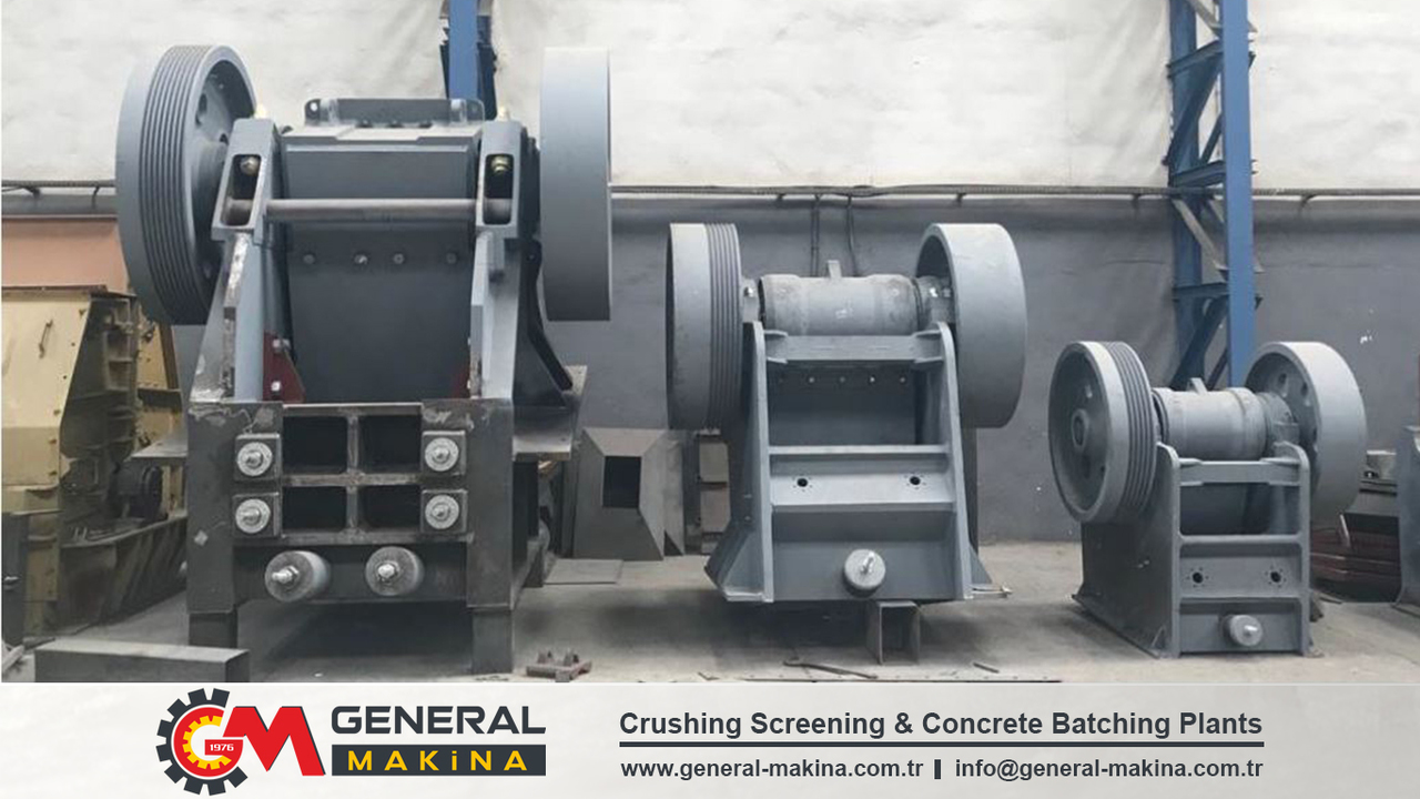 Frantoio a mascelle nuovo General Makina High Quality Jaw Crusher: foto 14
