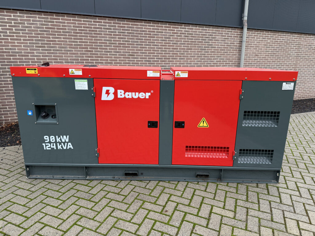 Gruppo elettrogeno BAUER 124 KVA