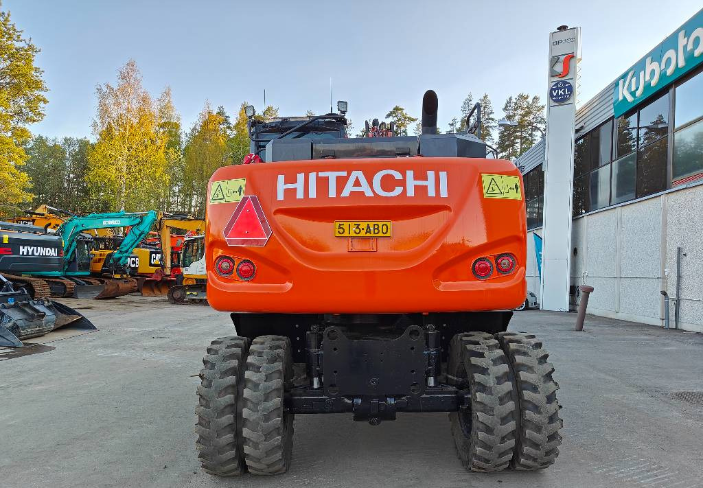 Escavatore gommato Hitachi ZX140W-6 UUDELLA ENGCONILLA: foto 8