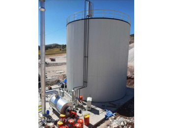 POLYGONMACH 1000 tons bitumen storae tanks - Impianto conglomerato bituminoso