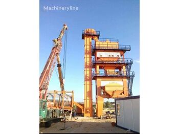 POLYGONMACH 240 Tons per hour batch type tower aphalt plant - Impianto conglomerato bituminoso
