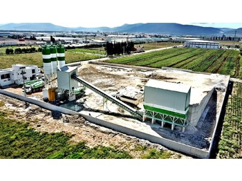 FABO POWERMIX-130 STATIONARY CONCRETE BATCHING PLANT - Impianto di calcestruzzo