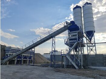 POLYGONMACH Stationary 135m3 Batching Planr with Double Planetery Mixer - Impianto di calcestruzzo