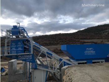 Plusmix PLUSMİX MOBILE MT60 : 60m³/hour Concrete Plant - BETONNYY ZAVOD - Impianto di calcestruzzo