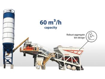 SEMIX Concrete Mixing Plant 60S - Impianto di calcestruzzo