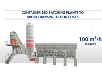 SEMIX SEMIX Compact Concrete Batching Plant 100 m³/h Containerised - Impianto di calcestruzzo