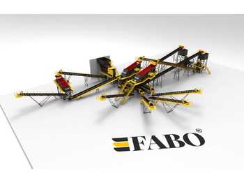 FABO TYPE FIXE 300-400 TPH INSTALLATION DE CONCASSAGE ET DE CRIBLAGE - Impianto di frantumazione