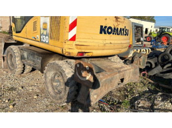 Escavatore gommato Komatsu PW130 - 7K: foto 4
