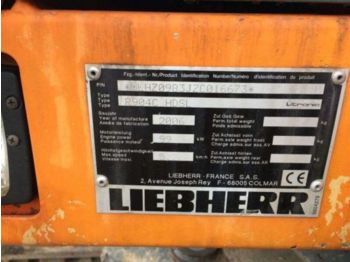 Escavatore cingolato LIEBHERR R904C HDSL: foto 1