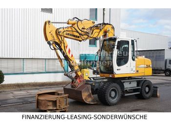 Escavatore gommato Liebherr A 314 Litronic 4x4 Schwenkarm 3-Löffel TOP Zust: foto 1