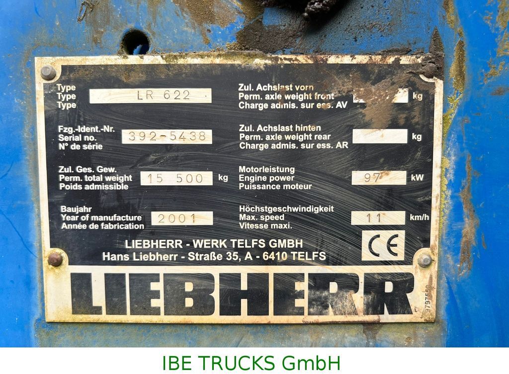 Bulldozer Liebherr LR 622, 7060hours, swiss machine: foto 6