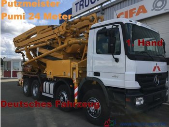 Pompa autocarrata Mercedes-Benz 3241 Putzmeister 24m Pumpe Mischer Deutscher LKW: foto 1