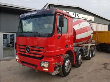 Autobetoniera Mercedes Benz ACTROS 3241 8x4 Liebherr mixer 9m3: foto 1