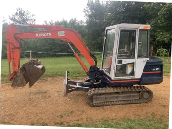 Miniescavatore Kubota KX101